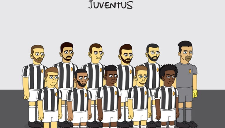 Cuadro de la Juventus