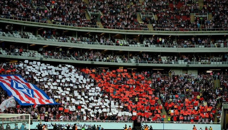 Así luce parte del mosaico a Chivas