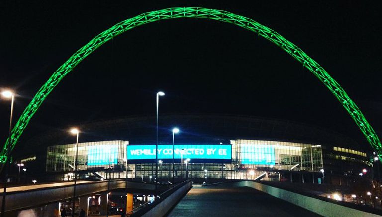 Wembley muestra su apoyo al Chapecoense