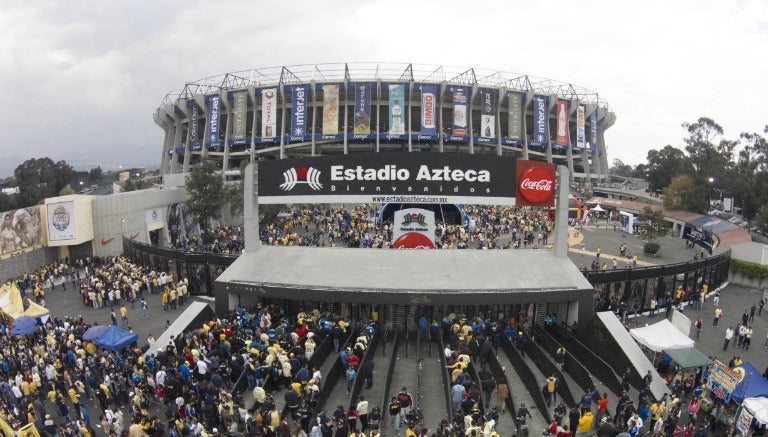 Panorámica del Estadio Azteca