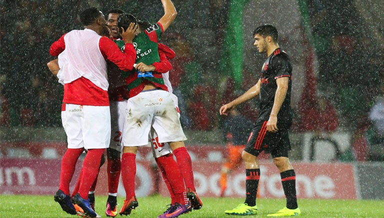 Marítimo celebra triunfo ante Benfica