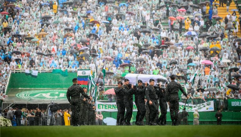 Chapecó dio emotivo adiós a sus futbolistas