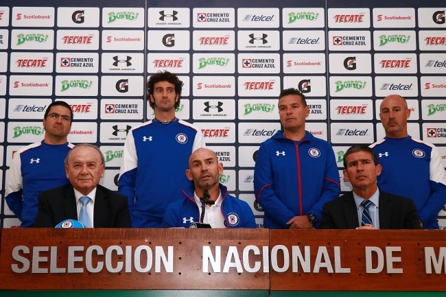 Presentación oficial de Jémez como DT de La Máquina