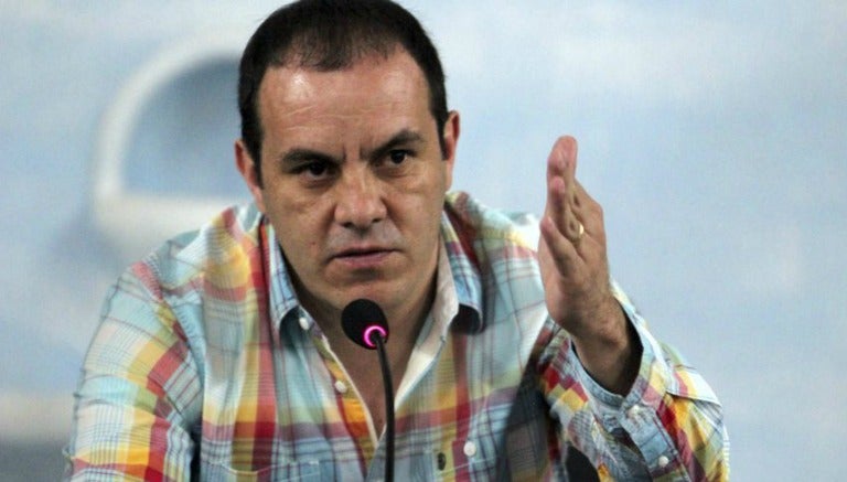 Cuauhtémoc Blanco, en conferencia de prensa