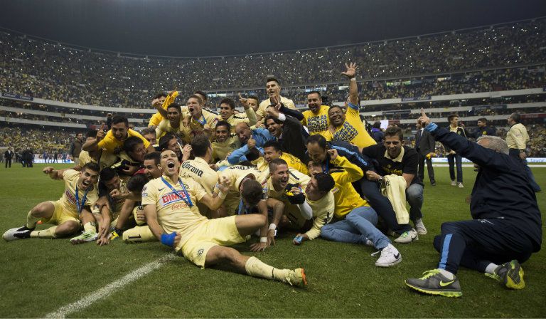 América celebra su título 12