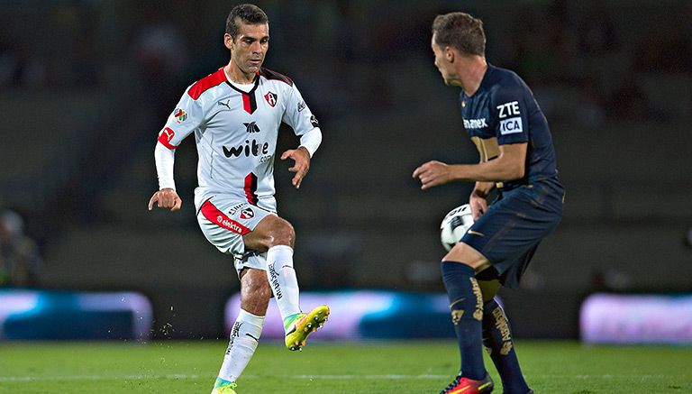 Rafael Márquez, durante partido contra Pumas en CU