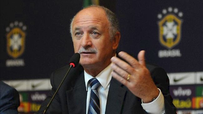 Scolari, en conferencia de prensa