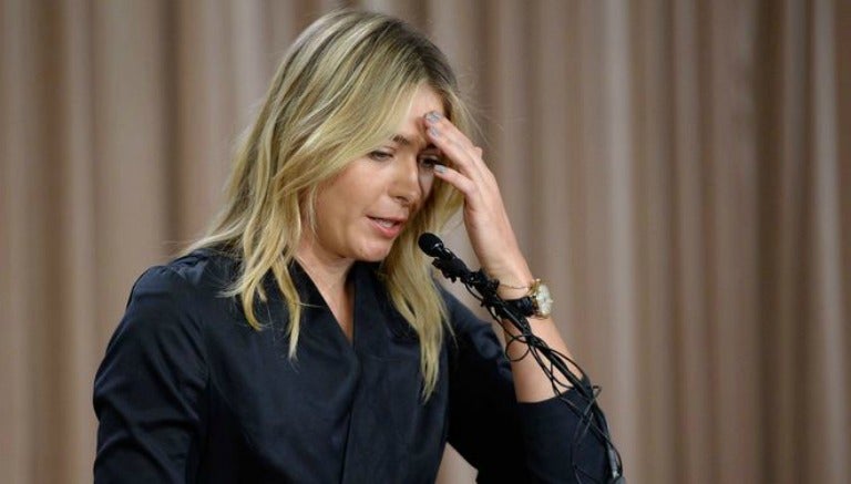 Sharapova hace conferencia de prensa