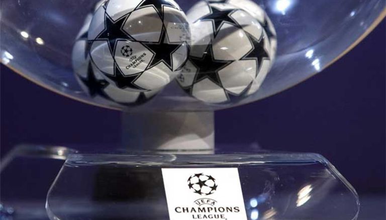 Bombo del sorteo de la Champions League