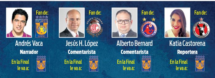 Personalidades dan su pronóstico para la Final