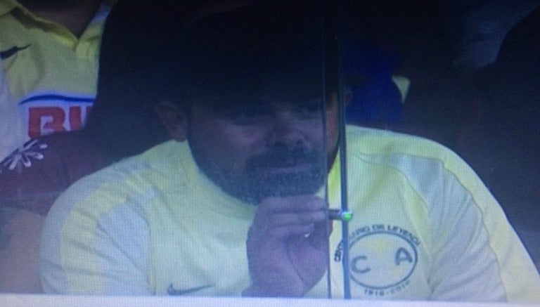 #LordLaser en las tribunas del Estadio Azteca