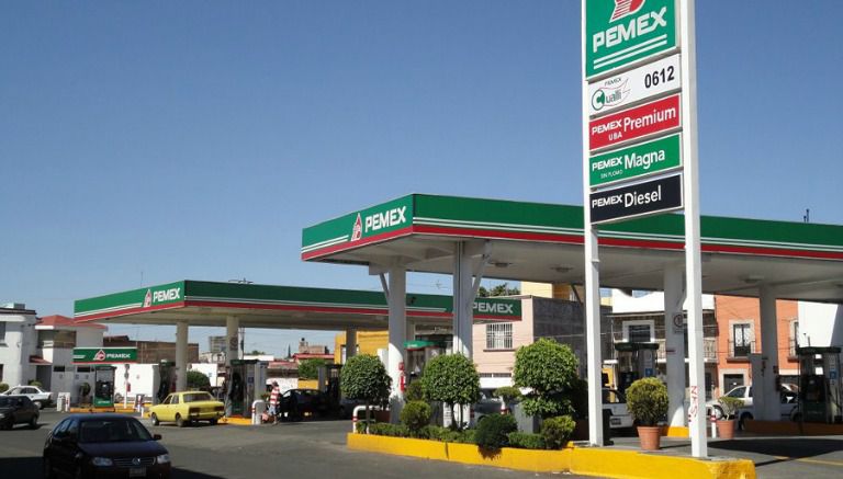 Una gasolinera de Pemex del país