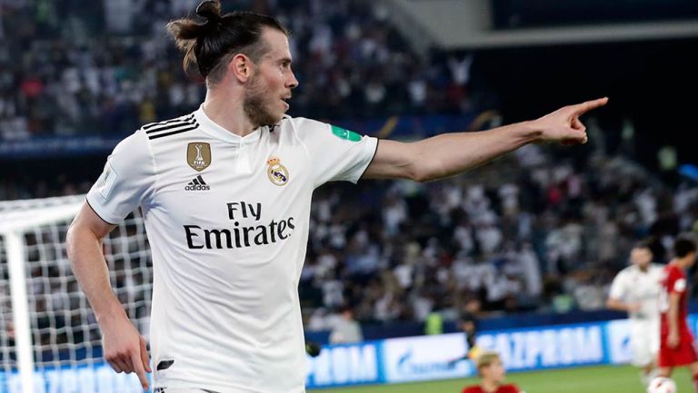 Bale señala durante un duelo del Real Madrid