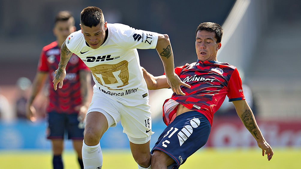 Iturbe, durante el duelo ante Veracruz en la J1 del C2019