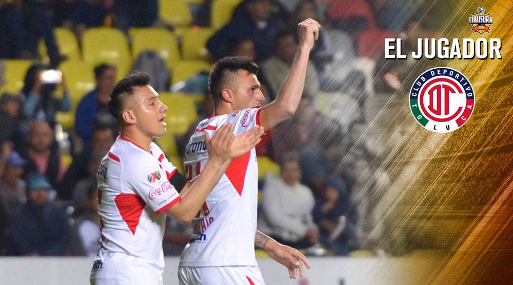 Triverio festeja gol contra Monarcas