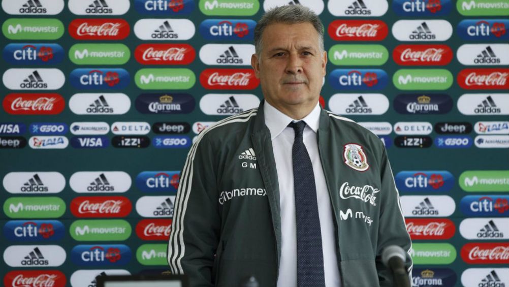 Tata Martino en su presentación como DT