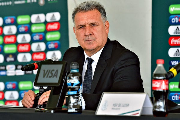 Tata Martino en conferencia de prensa