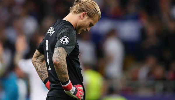 Karius se lamenta tras fracaso en la Final de la Champions League