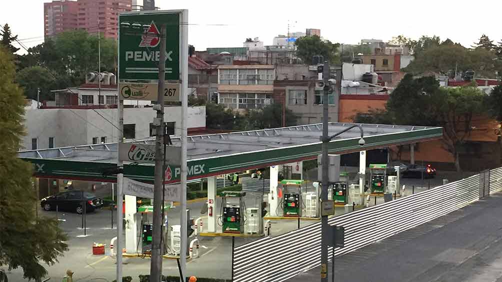 Gasolinera de PEMEX