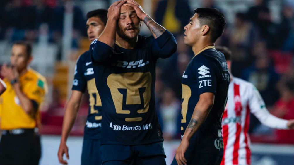 Jugadores de Pumas lamentan la derrota