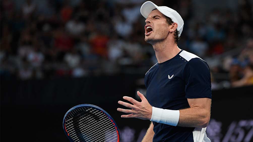 Murray después de la primera ronda del Abierto de Australia 