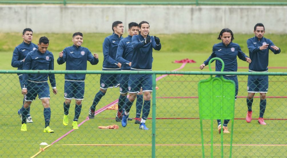 Elementos de Cruz Azul, en la práctica en La Noria tras la Jornada 2