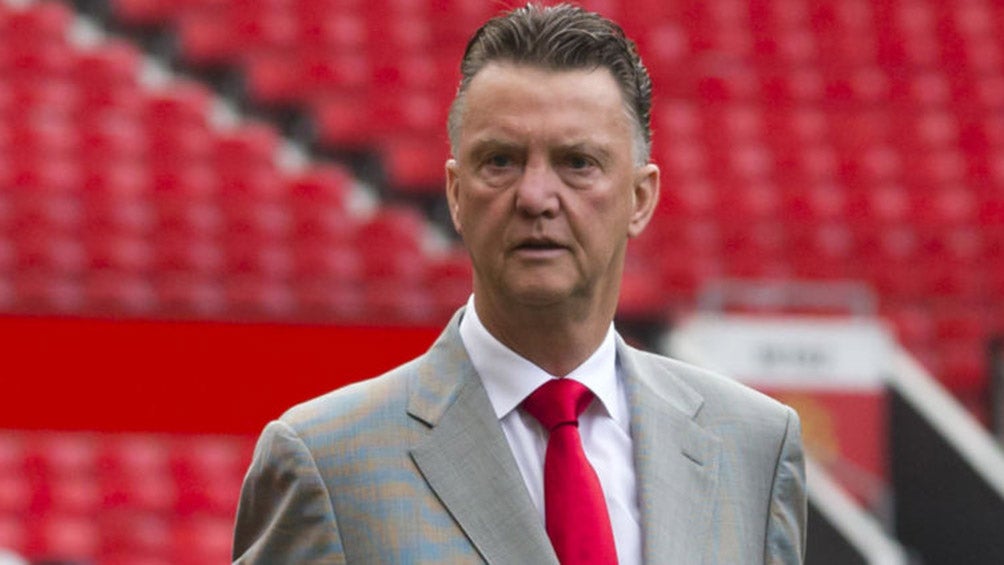 Van Gaal, durante su etapa en el Manchester United