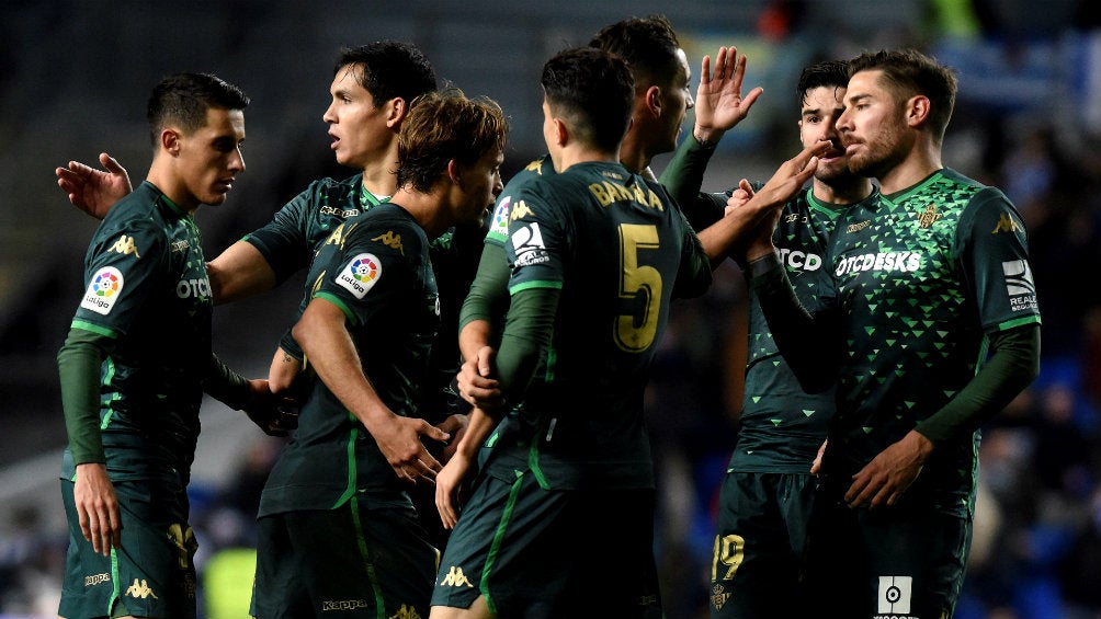 Betis festeja pase a Cuartos Final de la Copa del Rey 