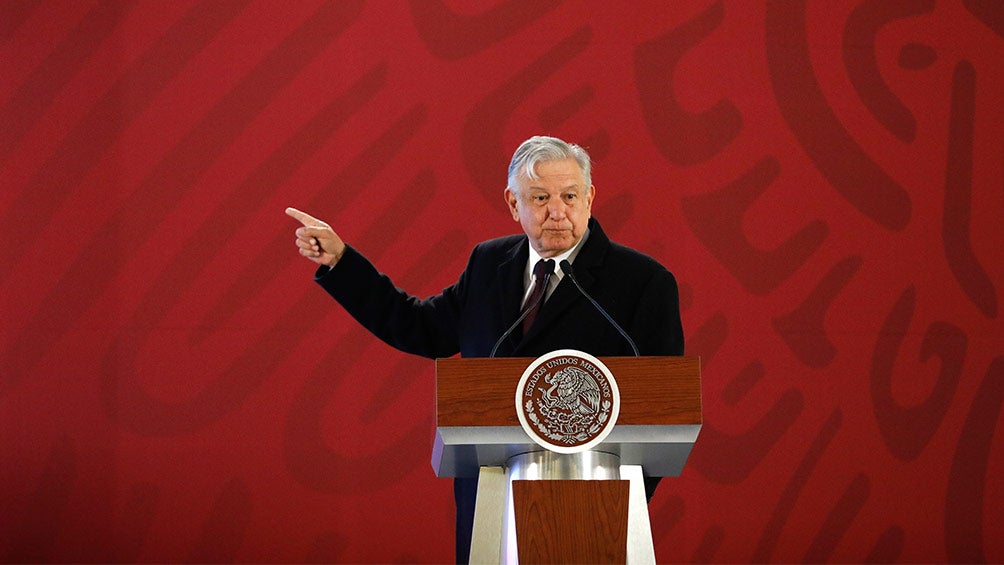 AMLO en conferencia de prensa 