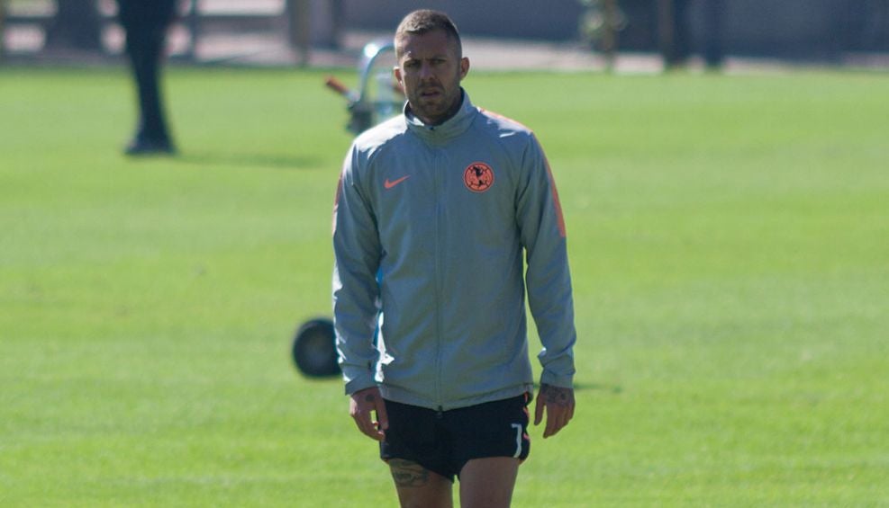 Jérémy Ménez en un entrenamiento con América