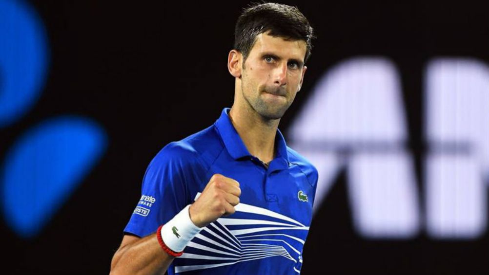 Djokovic celebra su pase a la Final 