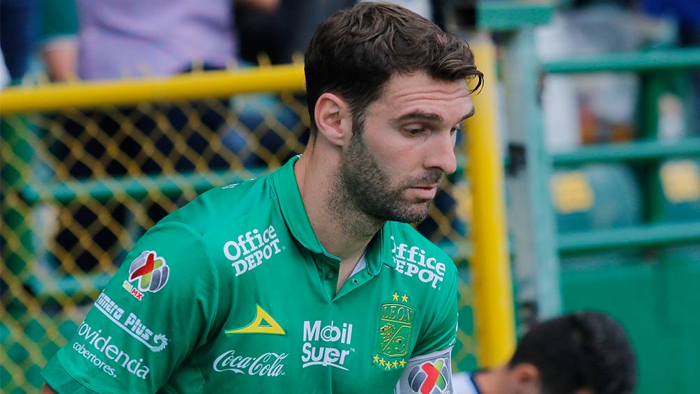 Boselli en partido con el León 