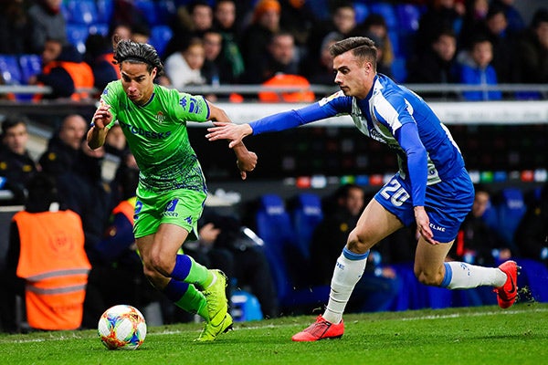 Lainez intenta superar la marca en juego contra el Espanyol