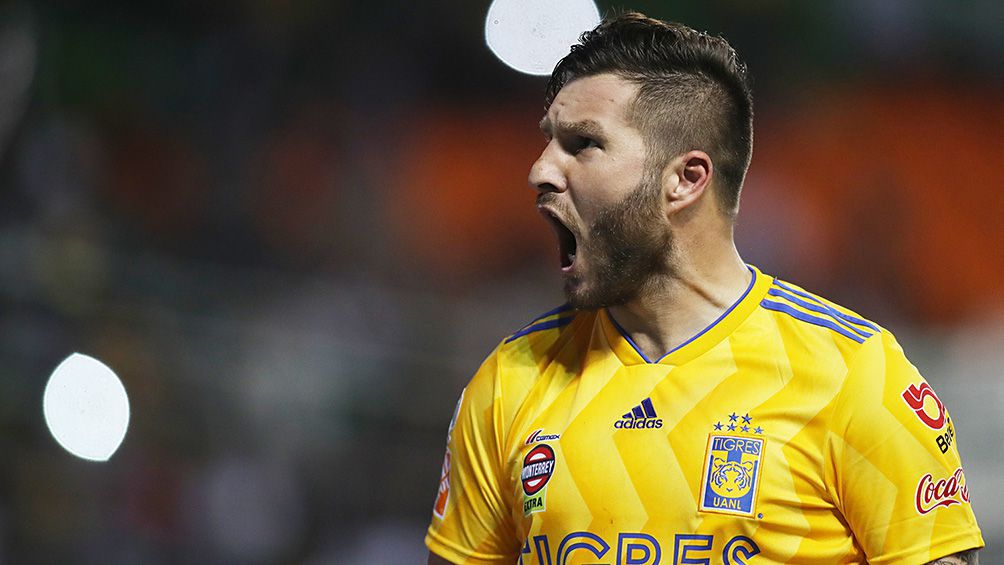 Gignac celebra una anotación con Tigres