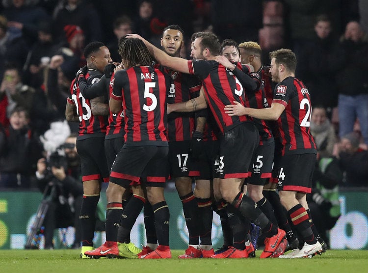 Bournemouth festeja gol de Joshua King