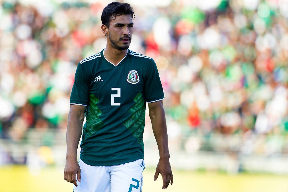 Oswaldo Alanís con la Selección Mexicana