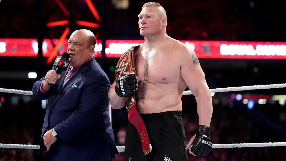 Brock Lesnar en Royal Rumble