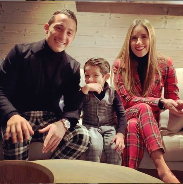 Familia de Andrés Guardado 