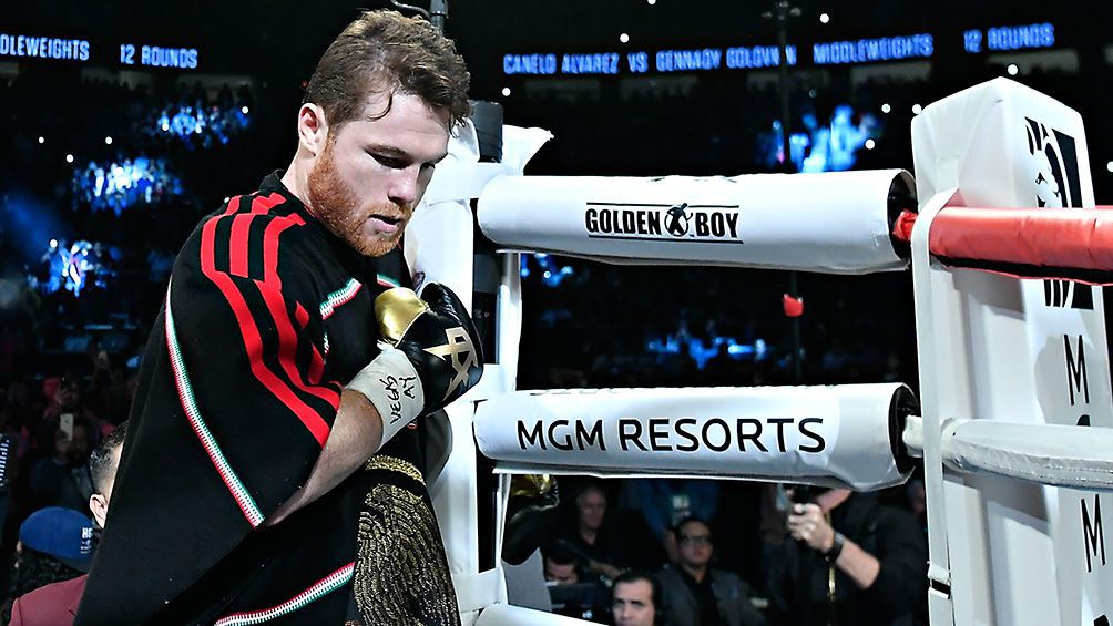 Canelo Álvarez previo al combate con Golovkin