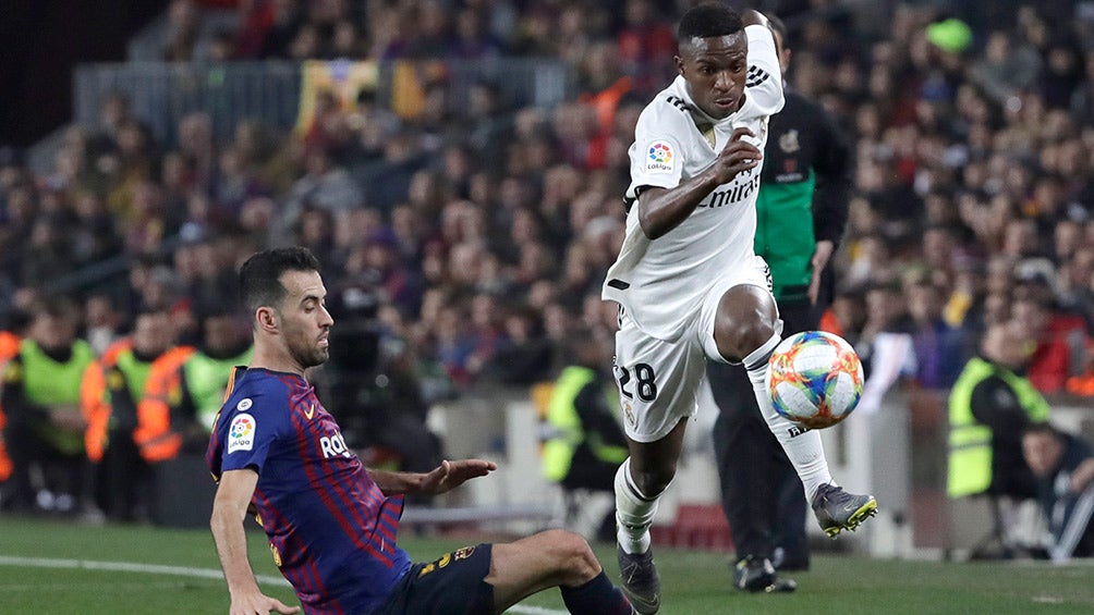 Vinicius se lleva la marca de Busquets