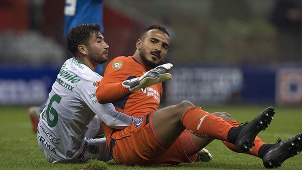 Allison en el partido contra León en el Azteca