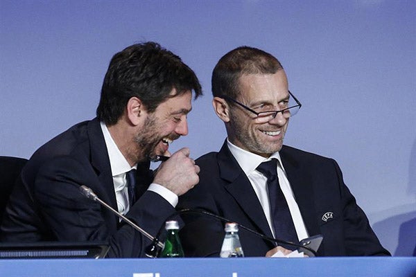 Aleksander Ceferin, durante Congreso Ordinario de la UEFA