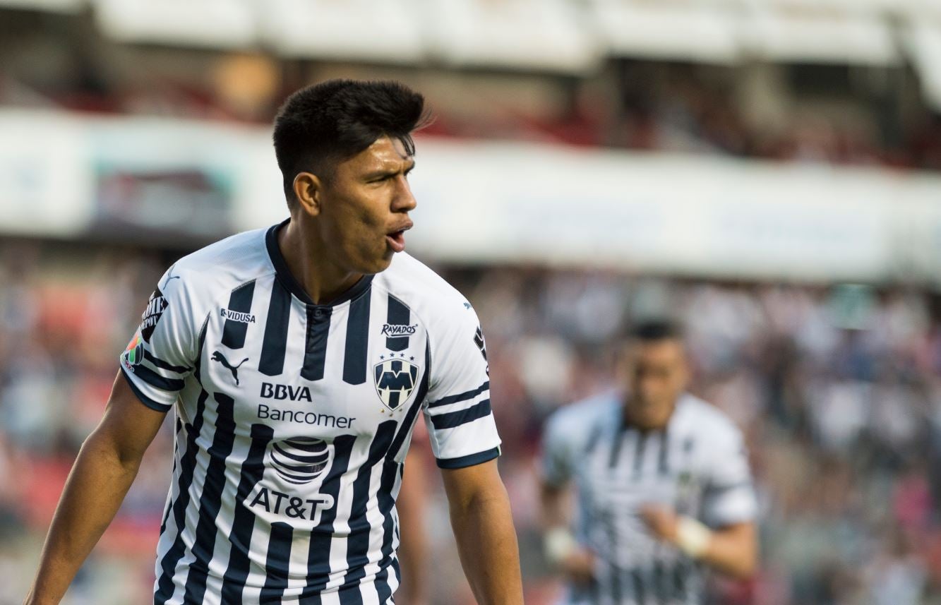 Gallardo festeja anotación con los Rayados