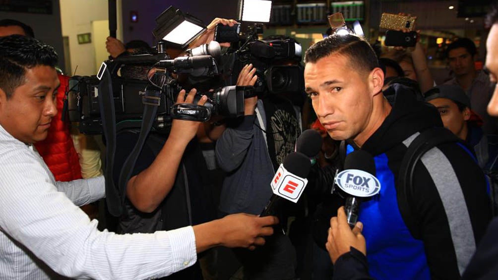 Jesús Dueñas durante rueda de prensa