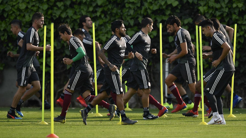 Primer entrenamiento del Tri en la era del Tata Martino