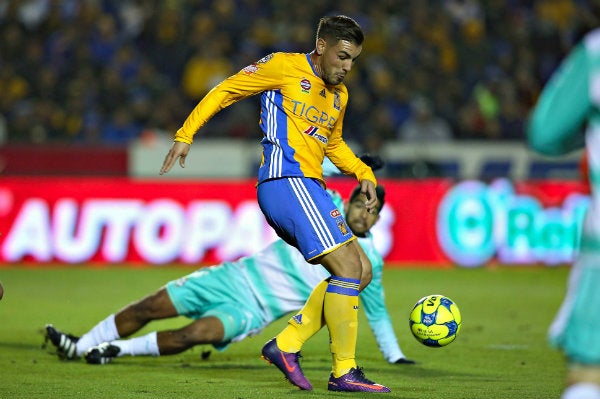 Delort, durante su paso como jugador de Tigres