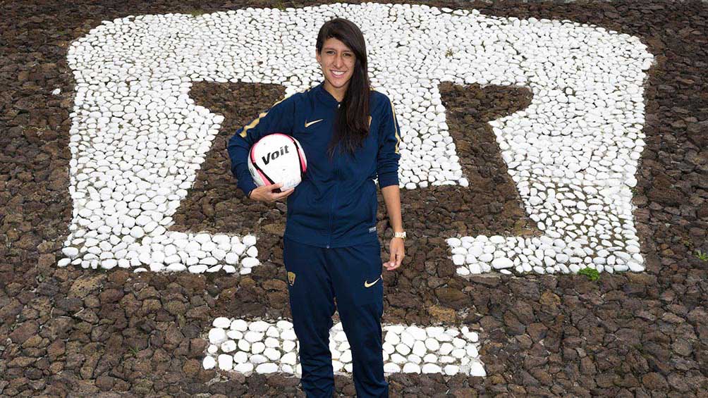 Abud en Cantera, durante su etapa con Pumas de la UNAM