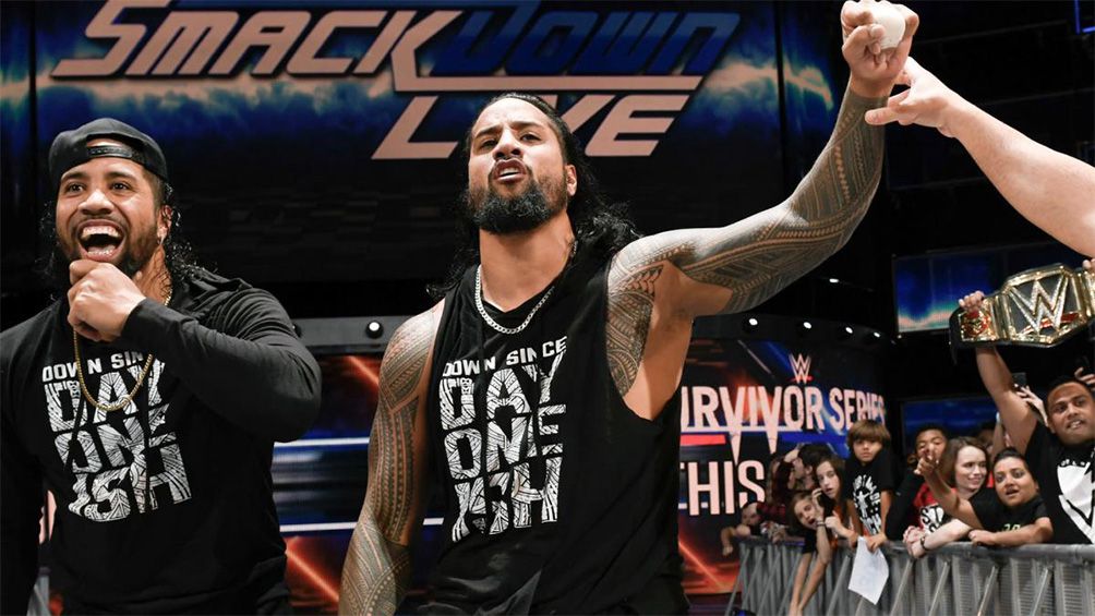 Jimmy Uso después de ganar una lucha