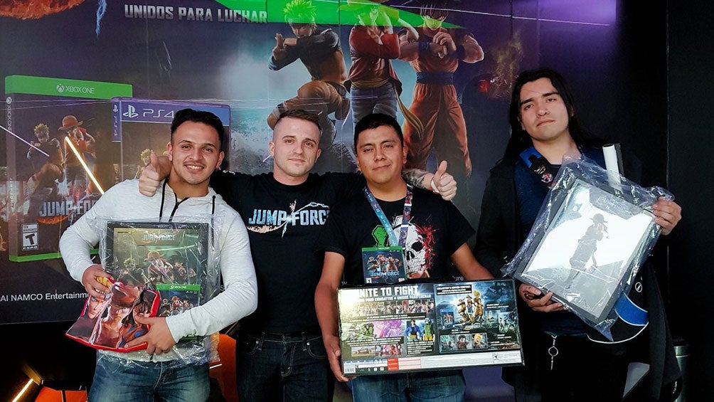 Los jugadores pudieron llevarse grandes premios por ganar el torneo de Jump Force