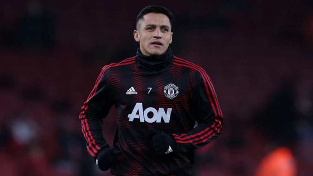 Alexis Sánchez, previo a duelo de los Red Devils